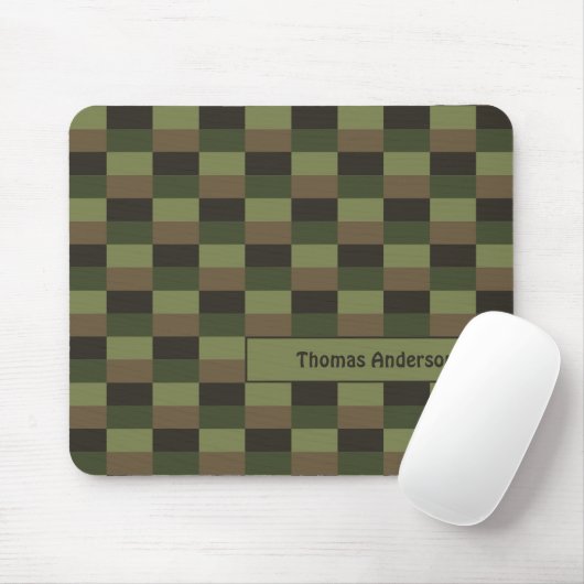 Farbkombination für tiefe Wälder Mousepad (Mit Mouse)