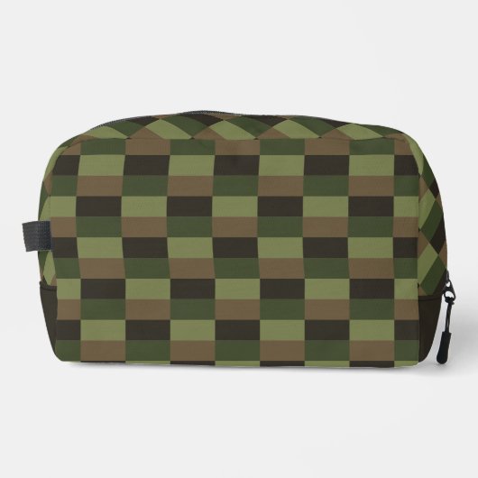 Farbkombination für tiefe Wälder Waschbeutel (Vorderseite)