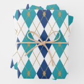 Farbkombination Rhombus 5 Geschenkpapier Set (Beispiel)