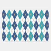 Farbkombination Rhombus 5 Geschenkpapier Set (Vorderseite)