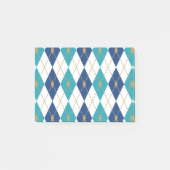 Farbkombination Rhombus 5 Post-it Klebezettel (Vorderseite)