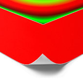 Farbkombinationen für Vibrationen Poster (Ecke)