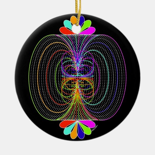 Farbkompensation Keramik Ornament (Vorne)