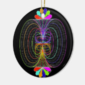 Farbkompensation Keramik Ornament (Links)