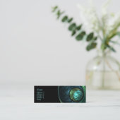 Farbkonzeptions-Kontakt-Visitenkarte Mini Visitenkarte (Stehend Vorderseite)