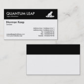 Farbkopf - Schwarz - Frosch Visitenkarte (Vorne/Hinten)