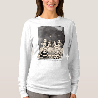 Farbkopplung in Liebe Gezeichnet kundenspezifisch T-Shirt