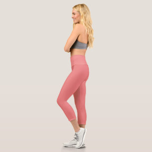 Farbkoralle Capri Leggings