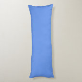 Farbkornblumenblau Seitenschläferkissen (Rückseite (Vertikal))