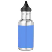 Farbkornblumenblau Trinkflasche (Rechts)