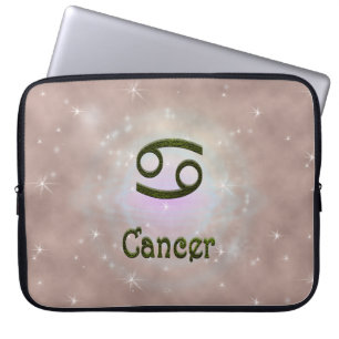 Farbkrebs auswählen Zodiac Astrologisches Zeichen Laptopschutzhülle
