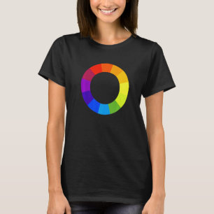 Farbkreis-Palette Künstler Maler Kunstlehrer T-Shirt