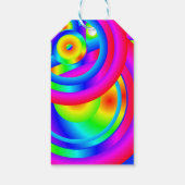 Farbkreise Geschenkanhänger (Rückseite)