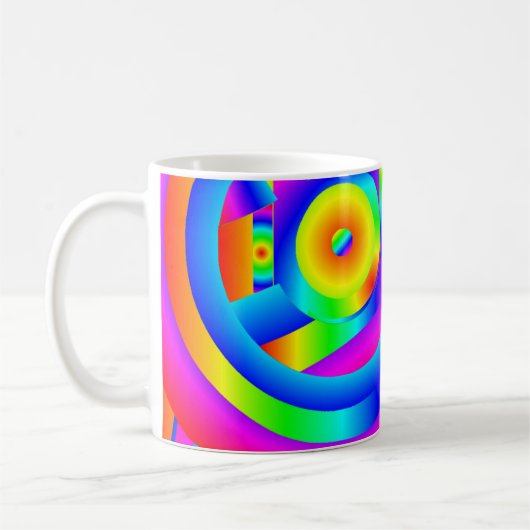 Farbkreise Kaffeetasse (Links)