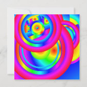 Farbkreise Karte (Rückseite)