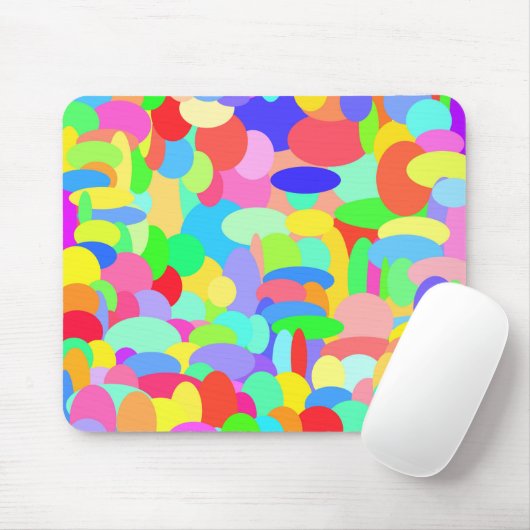 Farbkreise Mousepad (Mit Mouse)