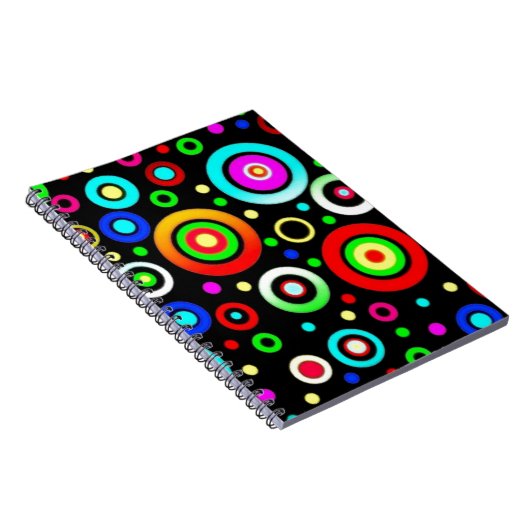 Farbkreise Notizblock (Rechte Seite)