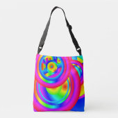 Farbkreise Tragetaschen Mit Langen Trägern (Rückseite)