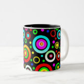 Farbkreise Zweifarbige Tasse (VorderseiteRechts)
