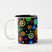 Farbkreise Zweifarbige Tasse (Links)