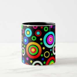 Farbkreise Zweifarbige Tasse