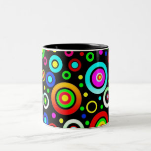 Farbkreise Zweifarbige Tasse