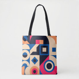 Farbkreisgeometrie Tasche
