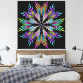 Farbkreislüfter Leinwanddruck (Insitu (Schlafzimmer))