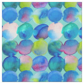 Farbkreismuster abstrakte Kunst coole Farbe Stoff (Nahaufnahme)