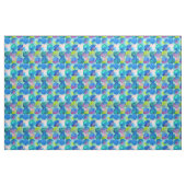 Farbkreismuster abstrakte Kunst coole Farbe Stoff (Fat Quarter (45,7 x 55,9 cm))