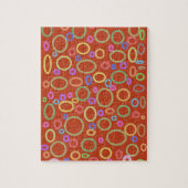 Farbkreismuster Puzzle (Vertikal)