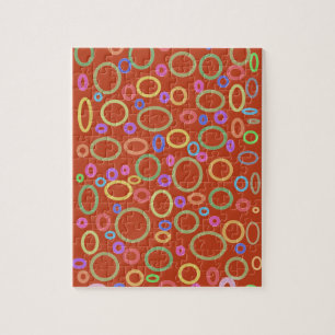 Farbkreismuster Puzzle