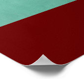 Farbkreuz Poster (Ecke)