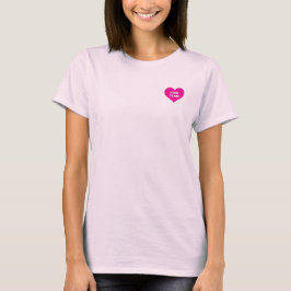 Farbkrieg Rosa Team-Shirt T-Shirt