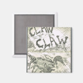 Farbkronen-Skorpion Magnet (Vorderseite/Rückseite)