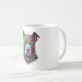 Farbkruste Kaffeetasse (VorderseiteRechts)
