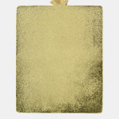 Farbkunst Banner-Ornament Gold (Rückseite)