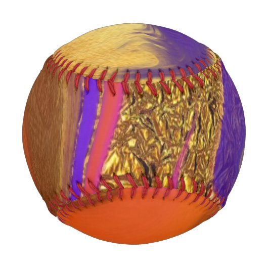 Farbkunst Baseball (Rückseite)