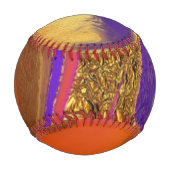 Farbkunst Baseball (Vorderseite)