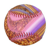 Farbkunst Baseball (Rückseite)
