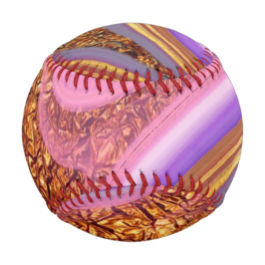 Farbkunst Baseball (Rückseite)