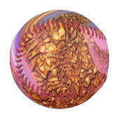Farbkunst Baseball (Vorderseite Links)