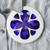 Farbkunst, blau button (Beispiel)