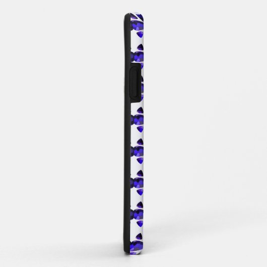 Farbkunst, blau Case-Mate iPhone hülle (Hinten/Rechts)