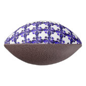Farbkunst, blau football (Gedreht 270)