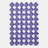 Farbkunst, blau geschirrtuch (Vertikal)