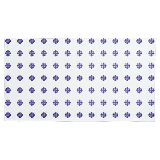 Farbkunst, blau kissenbezug (Vorderseite-Links)