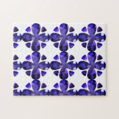 Farbkunst, blau puzzle (Horizontal)