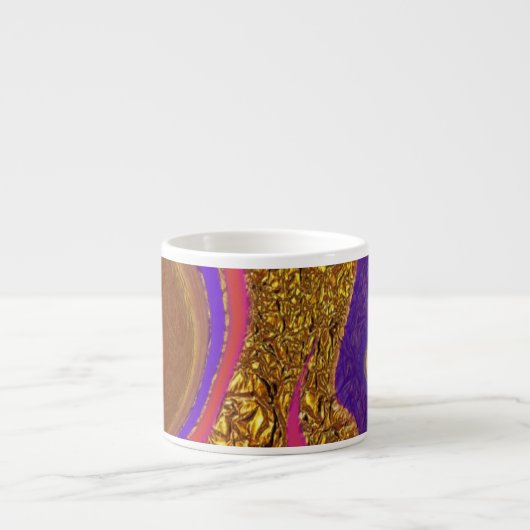 Farbkunst Espressotasse (Vorderseite)