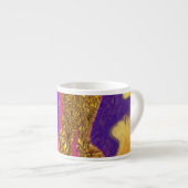 Farbkunst Espressotasse (Vorderseite Rechts)